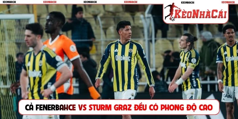 Cả Fenerbahce vs Sturm Graz đều có phong độ cao